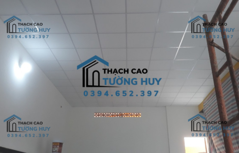 Sửa chữa trần thạch cao hư hỏng do nước